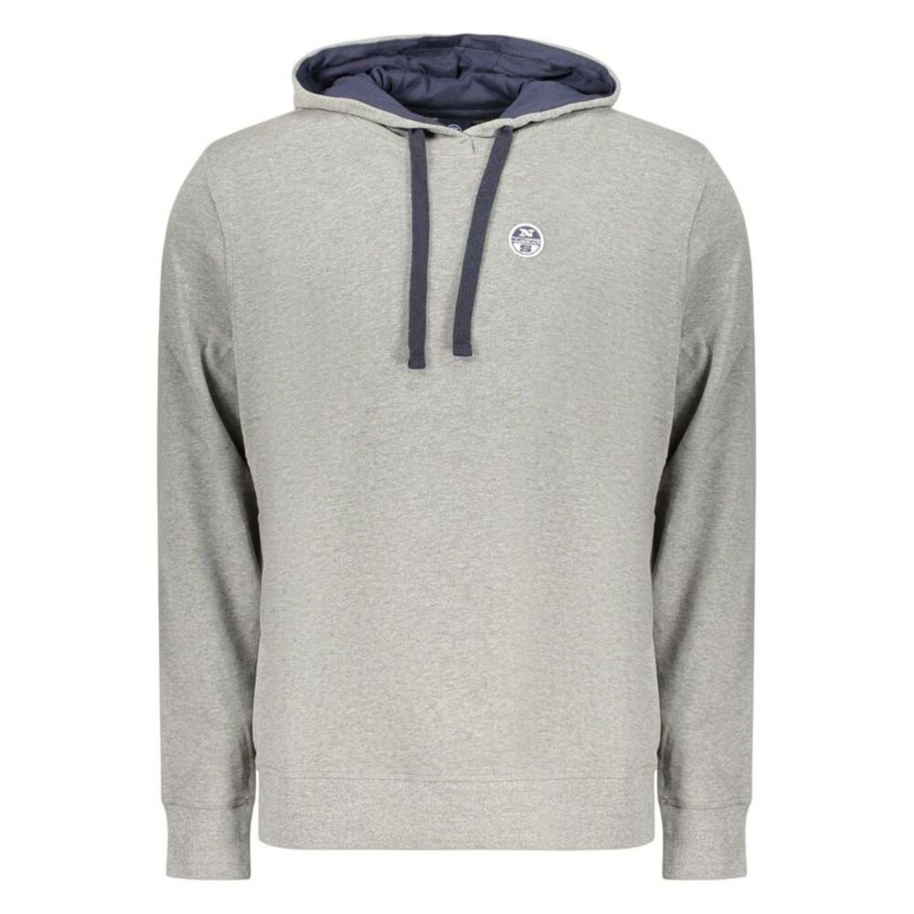 North Sails Gray Cotton Men's Men's Hoodie